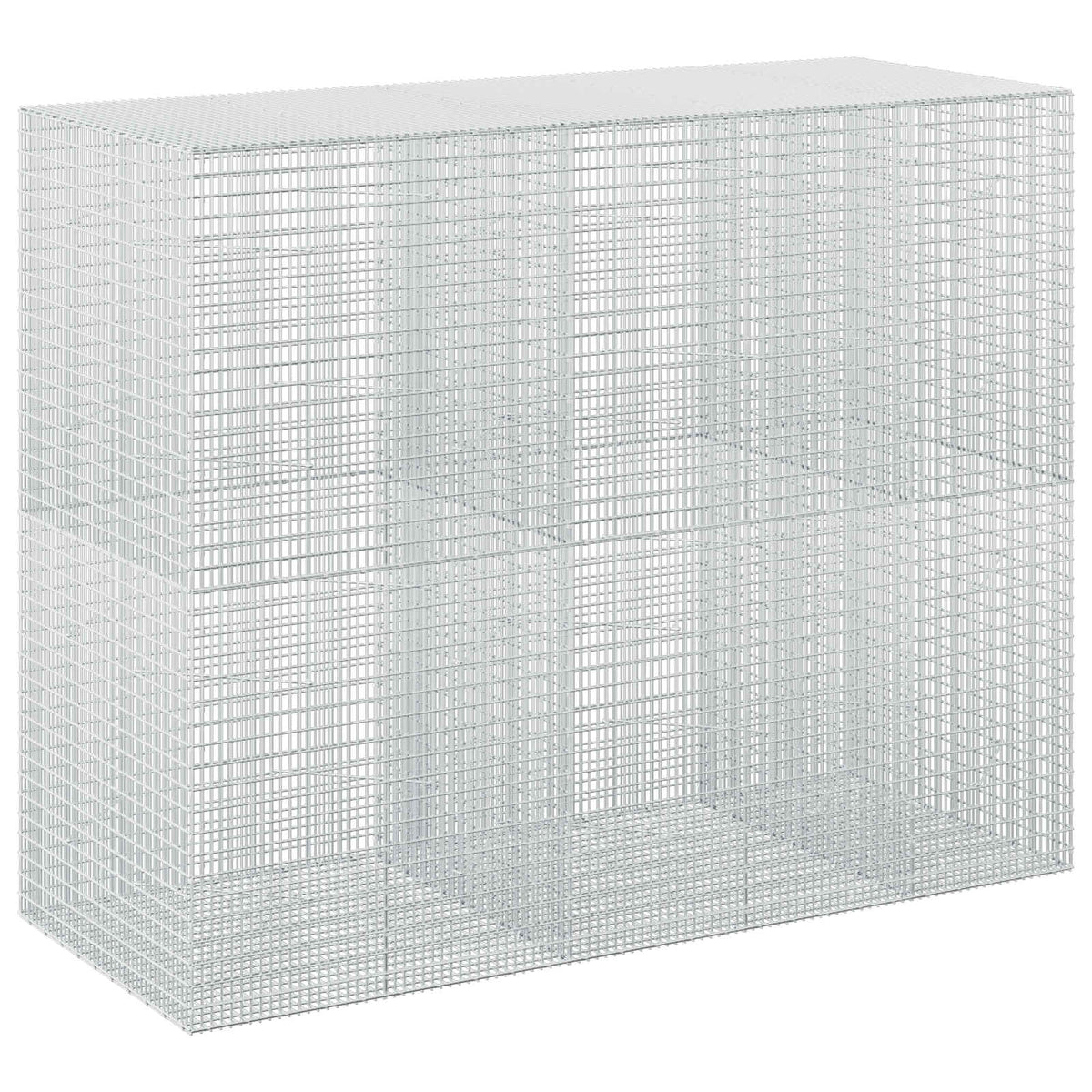 Gabionas su 3,5 mm viela ir 5x2,5 cm tinkleliu 250x100x200 cm