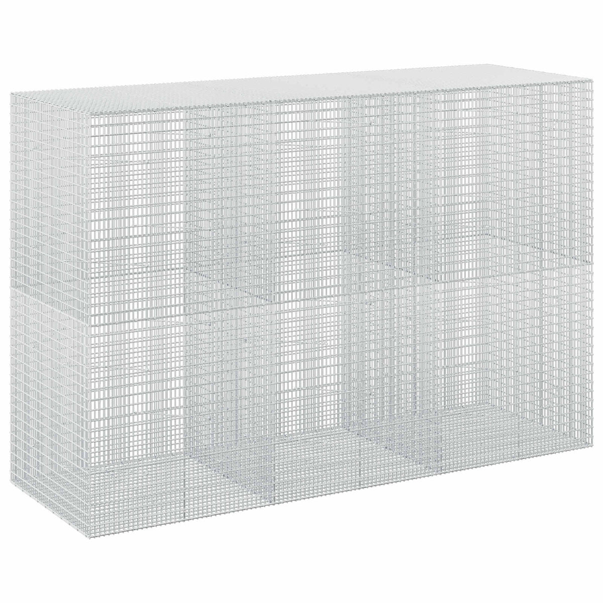 Gabionas su 3,5 mm viela ir 5x2,5 cm tinkleliu 300x100x200 cm
