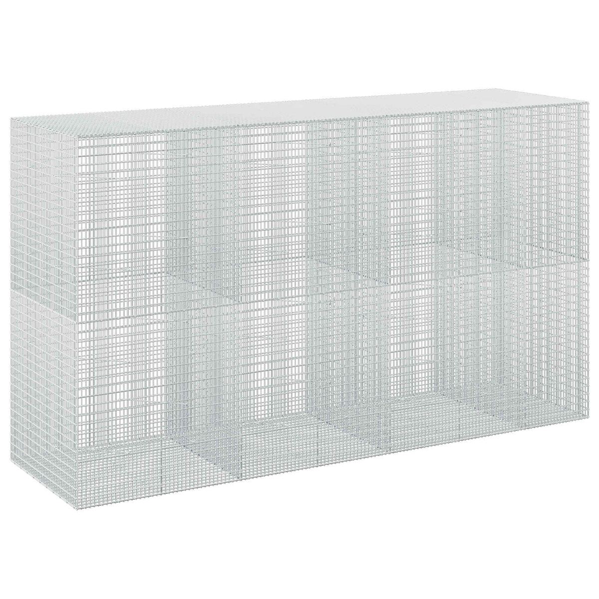 Gabionas su 3,5 mm viela ir 5x2,5 cm tinkleliu 350x100x200 cm