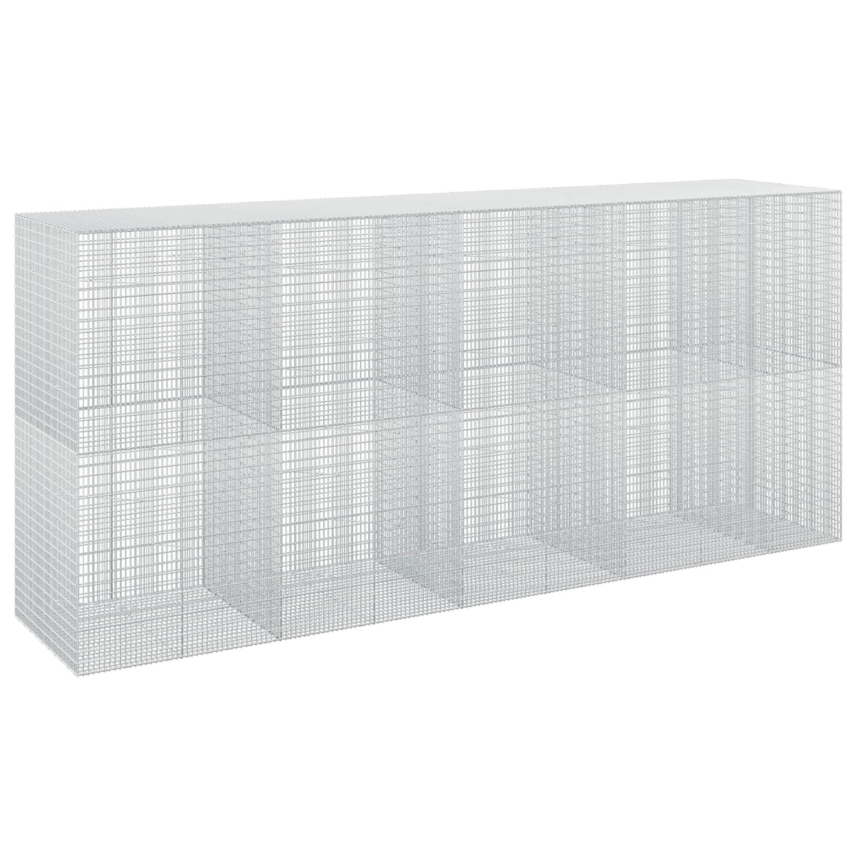 Gabionas su 3,5 mm viela ir 5x2,5 cm tinkleliu 450x100x200 cm