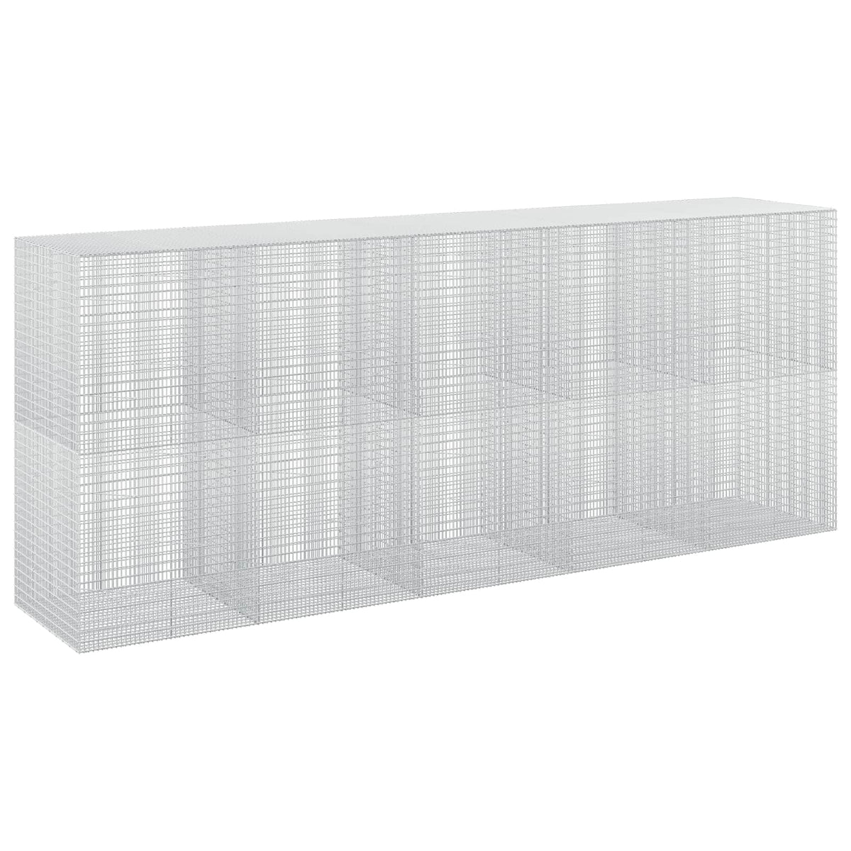 Gabionas su 3,5 mm viela ir 5x2,5 cm tinkleliu 500x100x200 cm