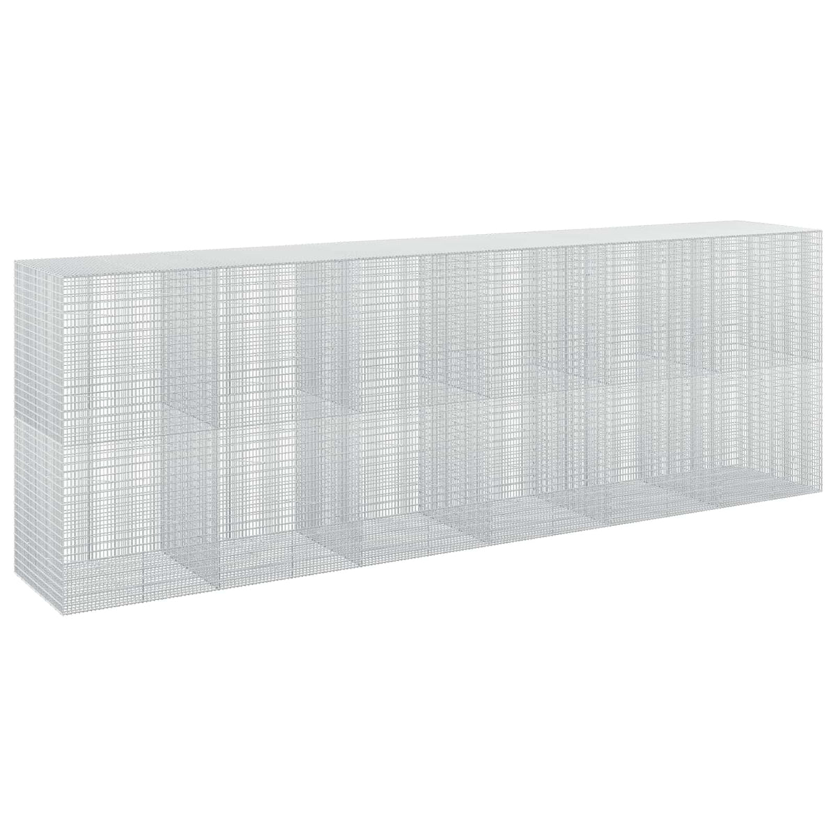Gabionas su 3,5 mm viela ir 5x2,5 cm tinkleliu 600x100x200 cm