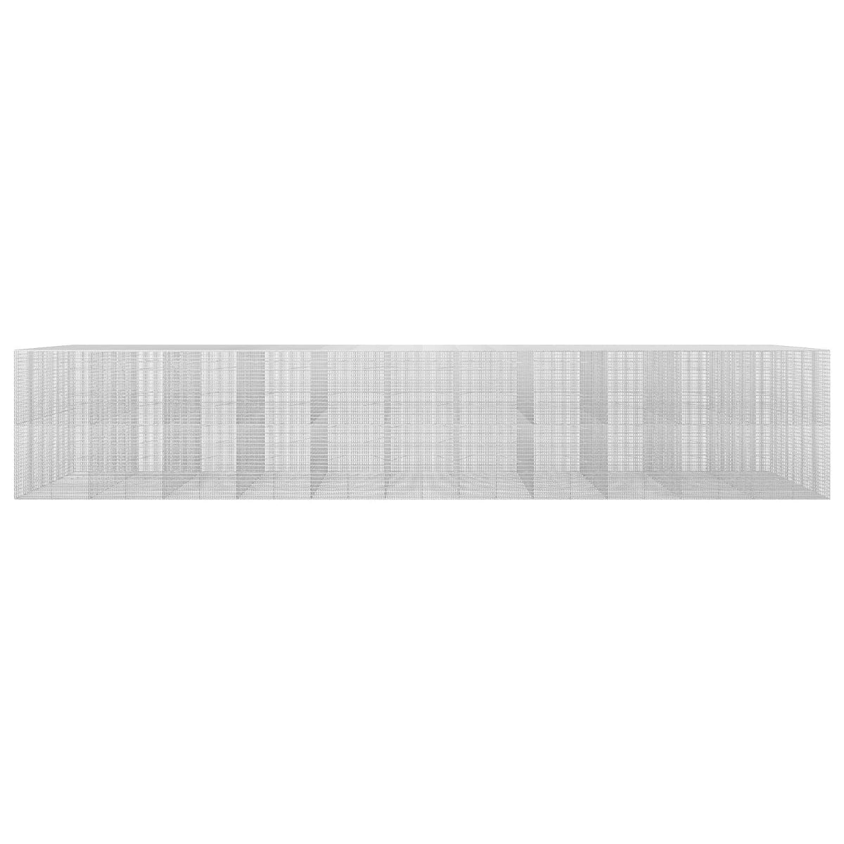 Gabionas su 3,5 mm viela ir 5x2,5 cm tinkleliu 1100x100x200 cm