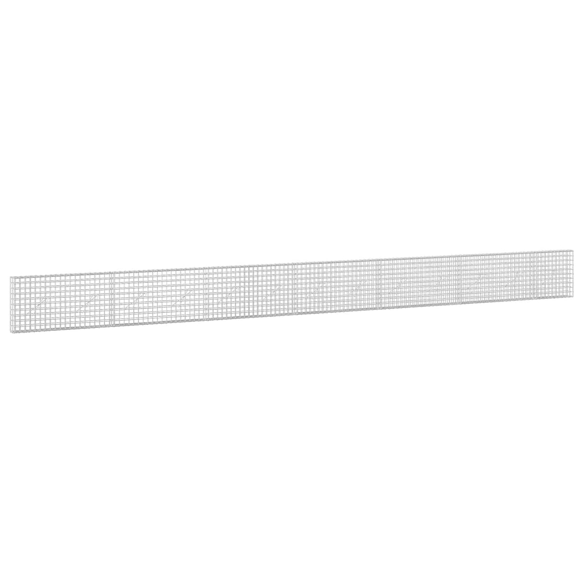 Gabionas su 3,5 mm laidu ir 5x5 cm tinkleliu 650x10x50 cm