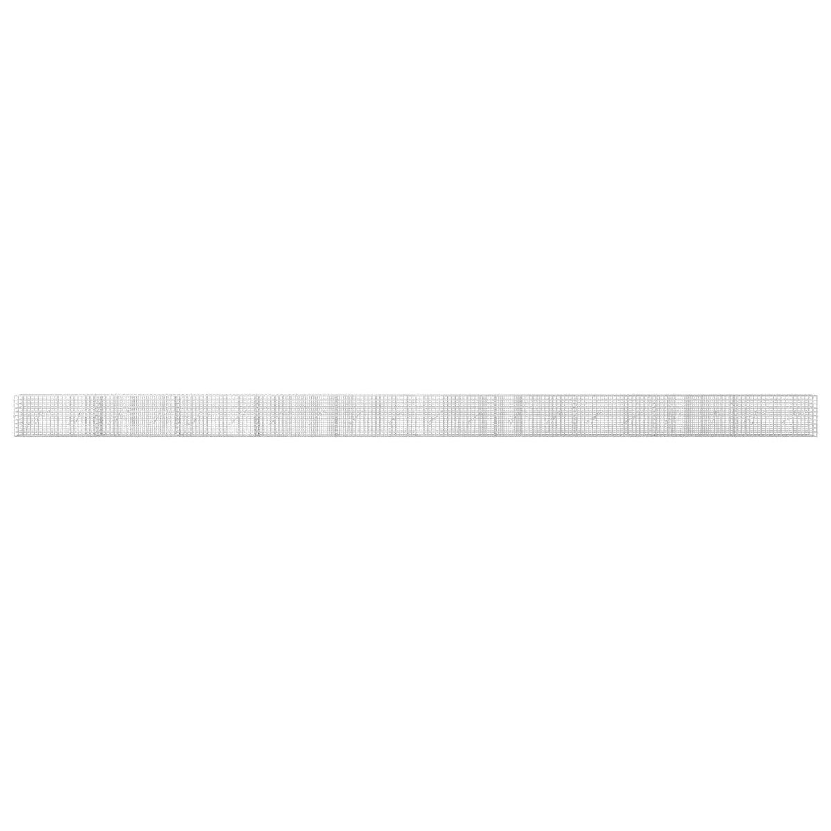 Gabionas su 3,5 mm laidu ir 5x5 cm tinkleliu 1000x10x50 cm