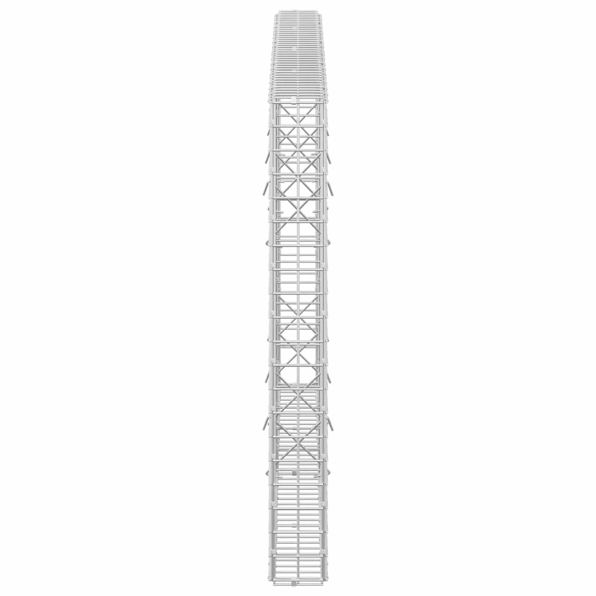 Gabionas su 3,5 mm laidu ir 5x5 cm tinkleliu 200x10x100 cm