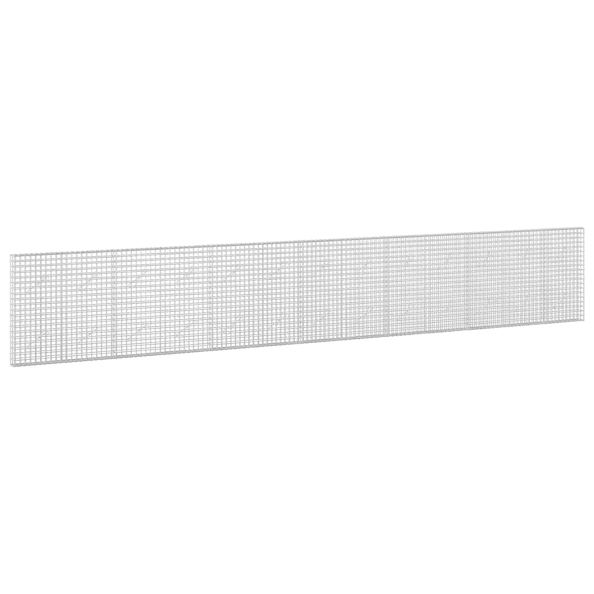 Gabionas su 3,5 mm laidu ir 5x5 cm tinkleliu 650x10x100 cm