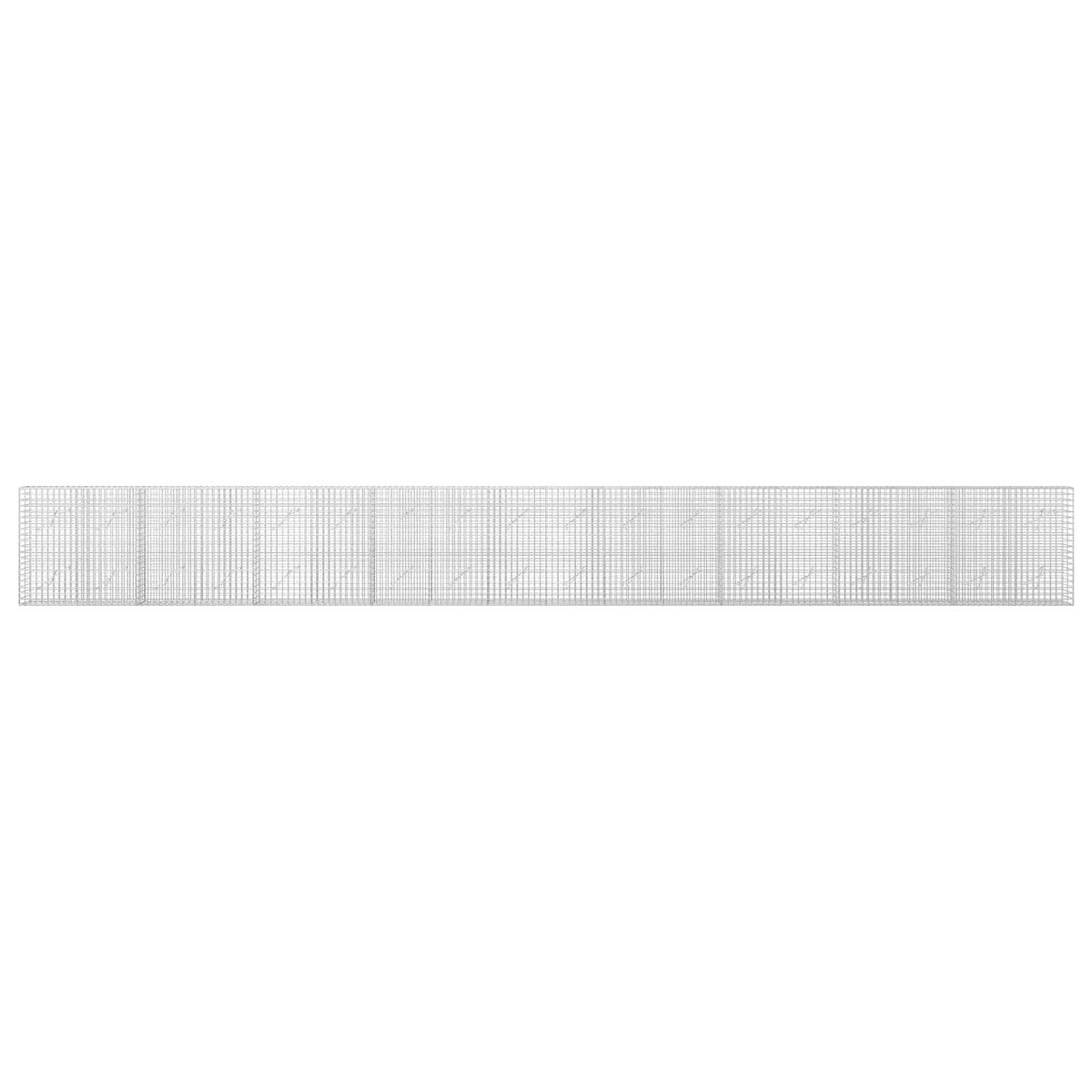 Gabionas su 3,5 mm laidu ir 5x5 cm tinkleliu 900x10x100 cm
