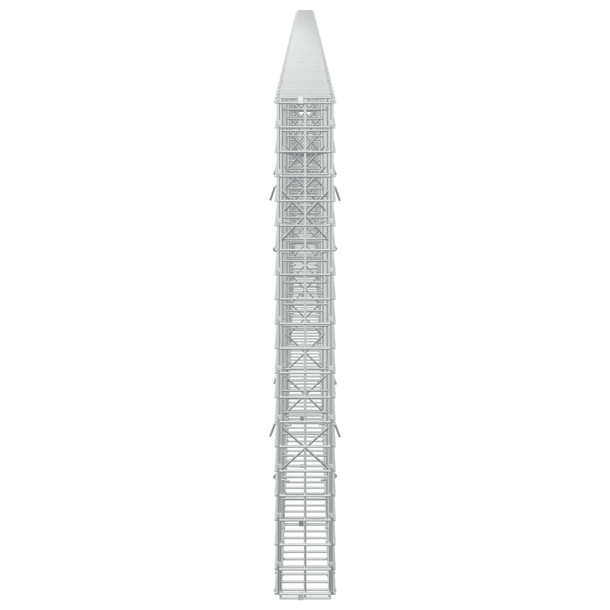 Gabionas su 3,5 mm laidu ir 5x5 cm tinkleliu 950x10x100 cm