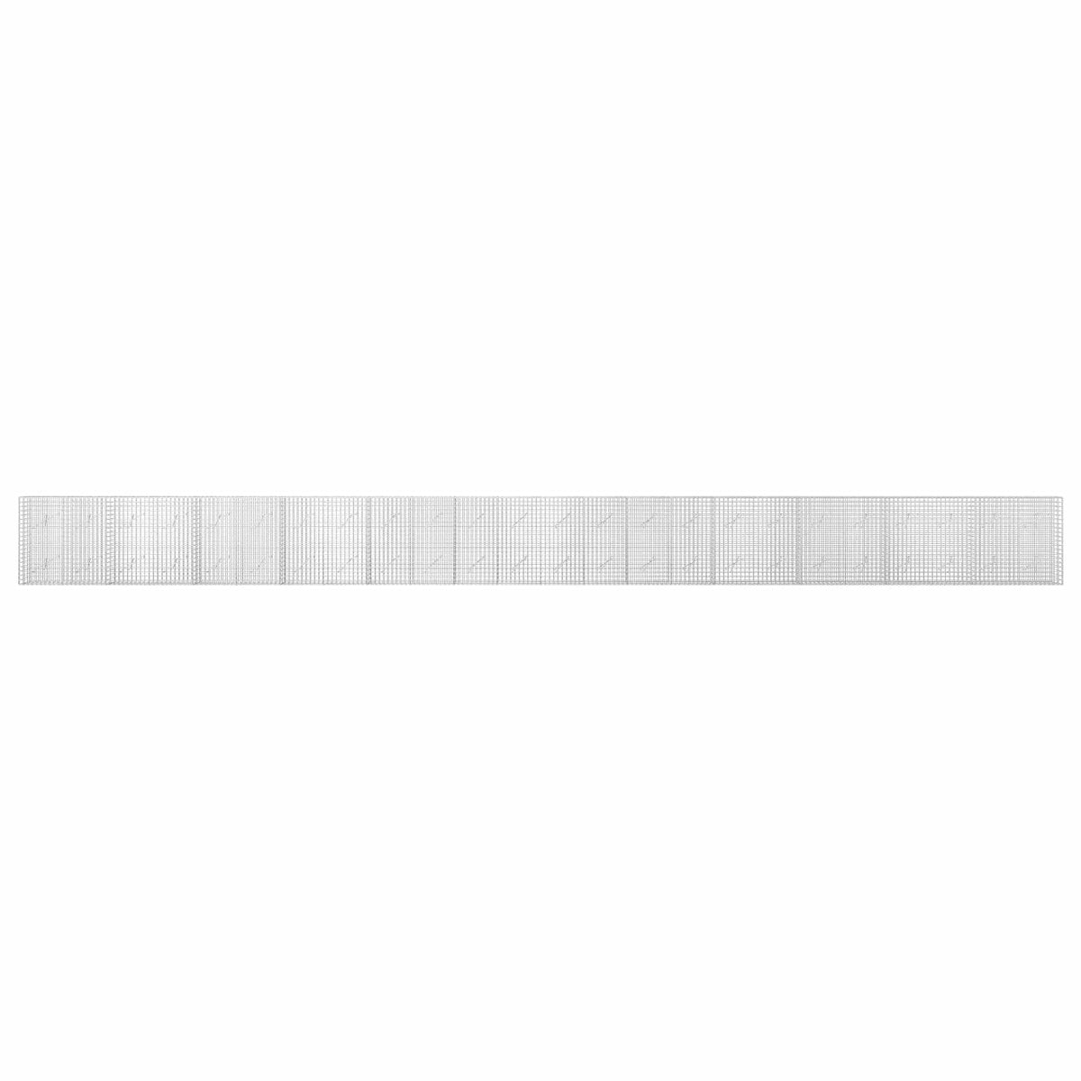 Gabionas su 3,5 mm laidu ir 5x5 cm tinkleliu 1200x10x100 cm