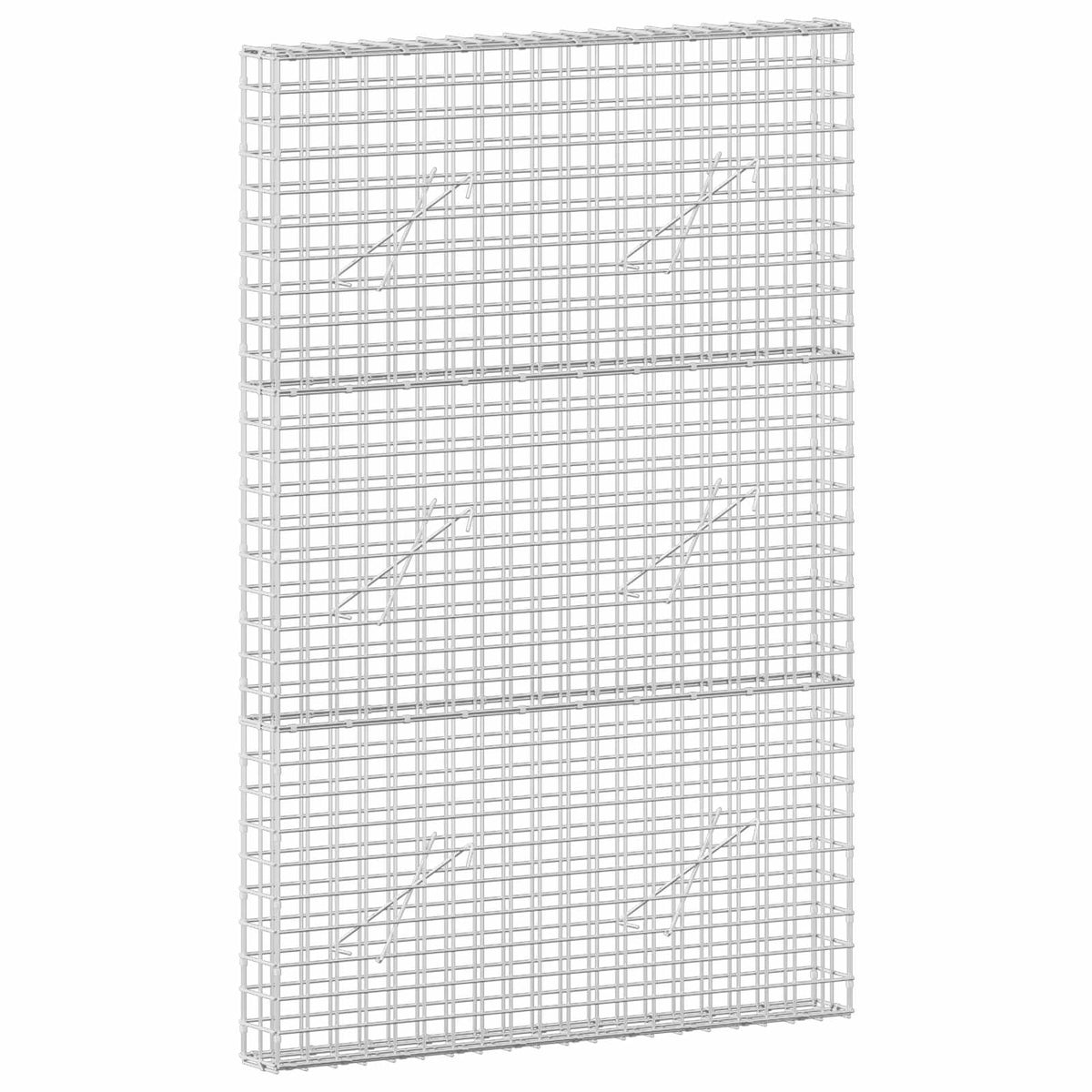 Gabionas su 3,5 mm laidu ir 5x5 cm tinkleliu 100x10x150 cm