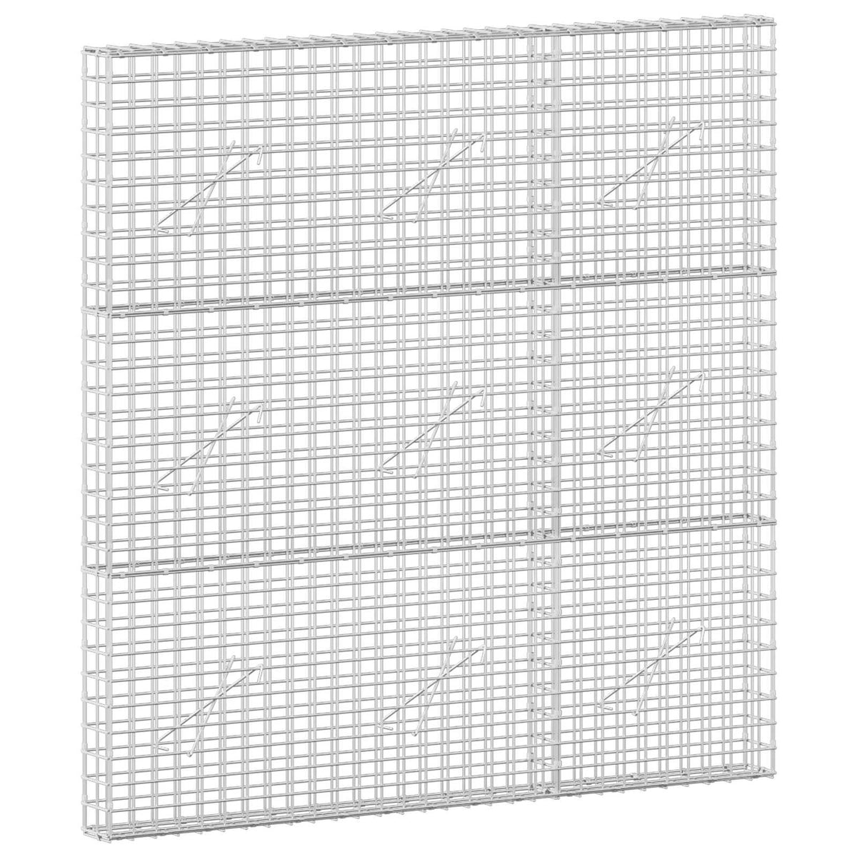 Gabionas su 3,5 mm laidu ir 5x5 cm tinkleliu 150x10x150 cm