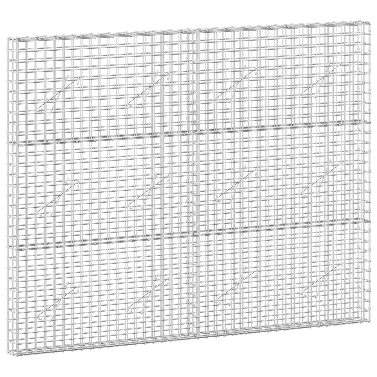 Gabionas su 3,5 mm laidu ir 5x5 cm tinkleliu 200x10x150 cm