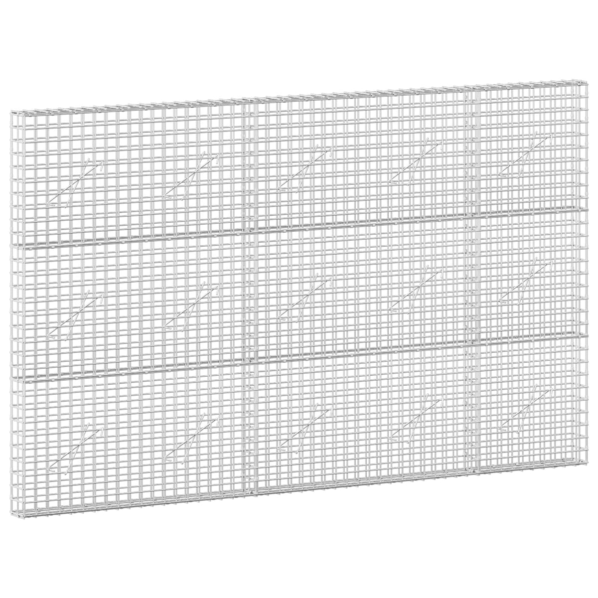 Gabionas su 3,5 mm laidu ir 5x5 cm tinkleliu 250x10x150 cm