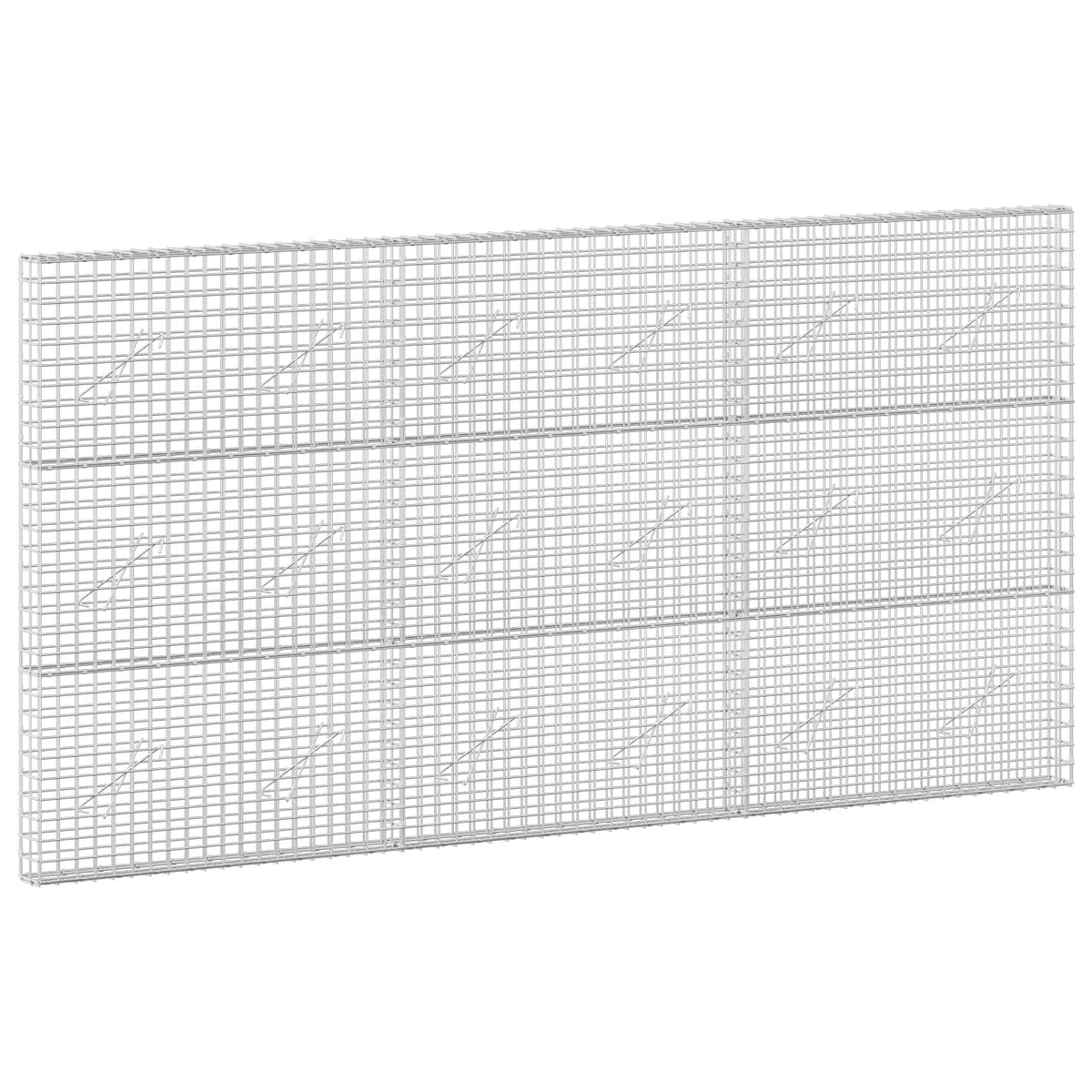 Gabionas su 3,5 mm laidu ir 5x5 cm tinkleliu 300x10x150 cm