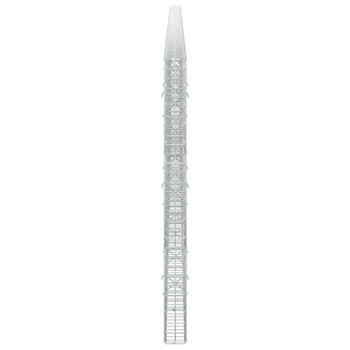 Gabionas su 3,5 mm laidu ir 5x5 cm tinkleliu 650x10x150 cm