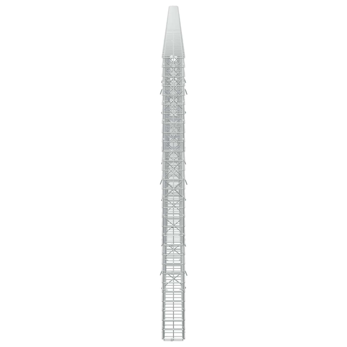 Gabionas su 3,5 mm laidu ir 5x5 cm tinkleliu 700x10x150 cm