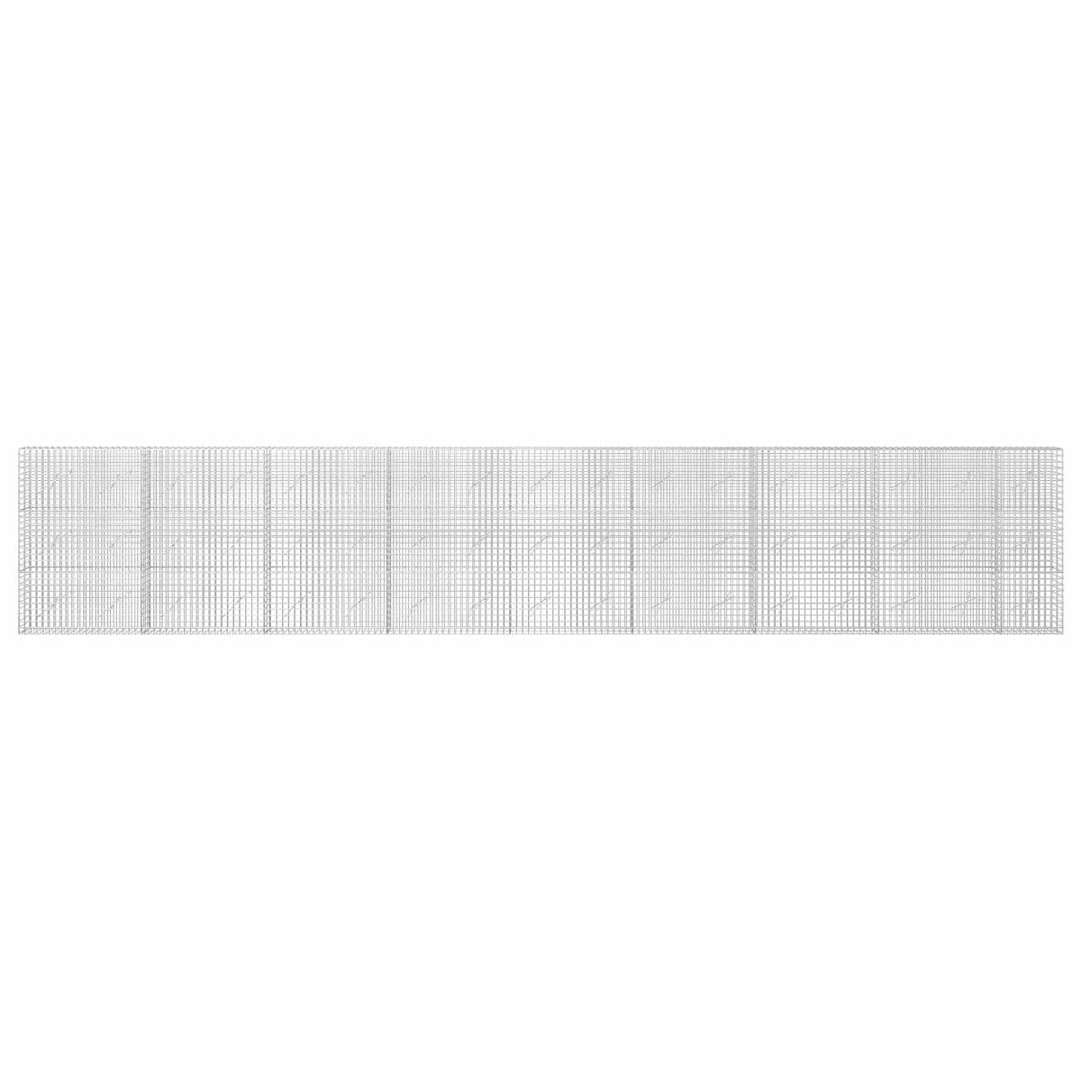 Gabionas su 3,5 mm laidu ir 5x5 cm tinkleliu 850x10x150 cm
