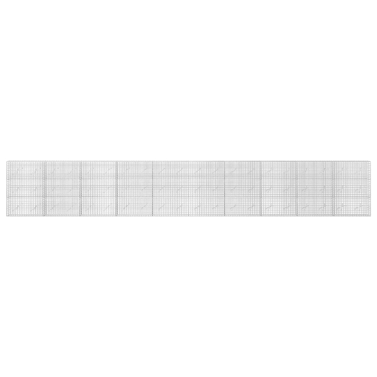 Gabionas su 3,5 mm laidu ir 5x5 cm tinkleliu 1000x10x150 cm