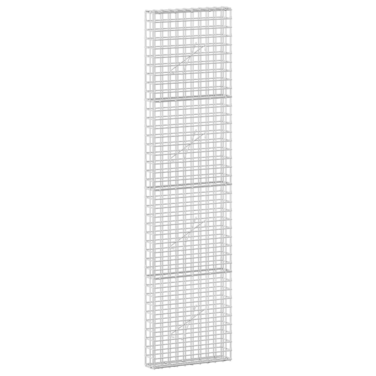 Gabionas su 3,5 mm laidu ir 5x5 cm tinkleliu 50x10x200 cm