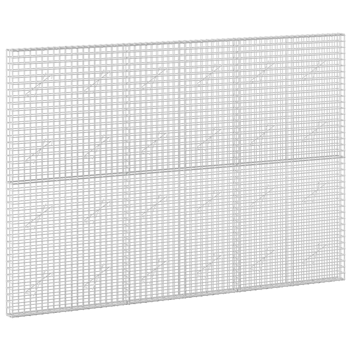 Gabionas su 3,5 mm laidu ir 5x5 cm tinkleliu 300x10x200 cm