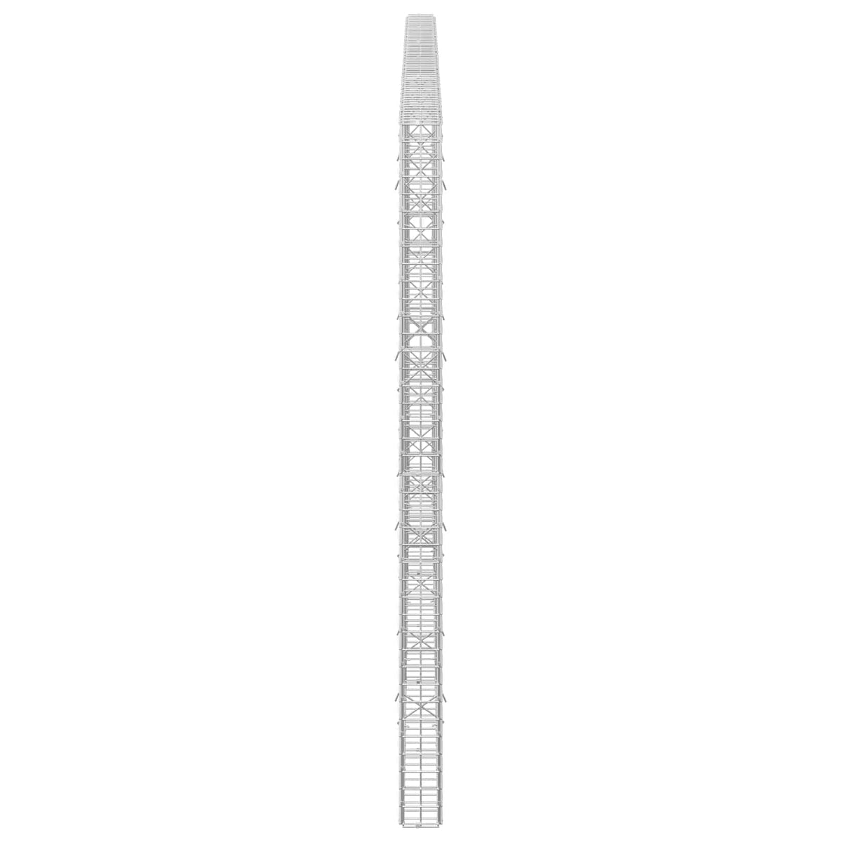 Gabionas su 3,5 mm laidu ir 5x5 cm tinkleliu 300x10x200 cm