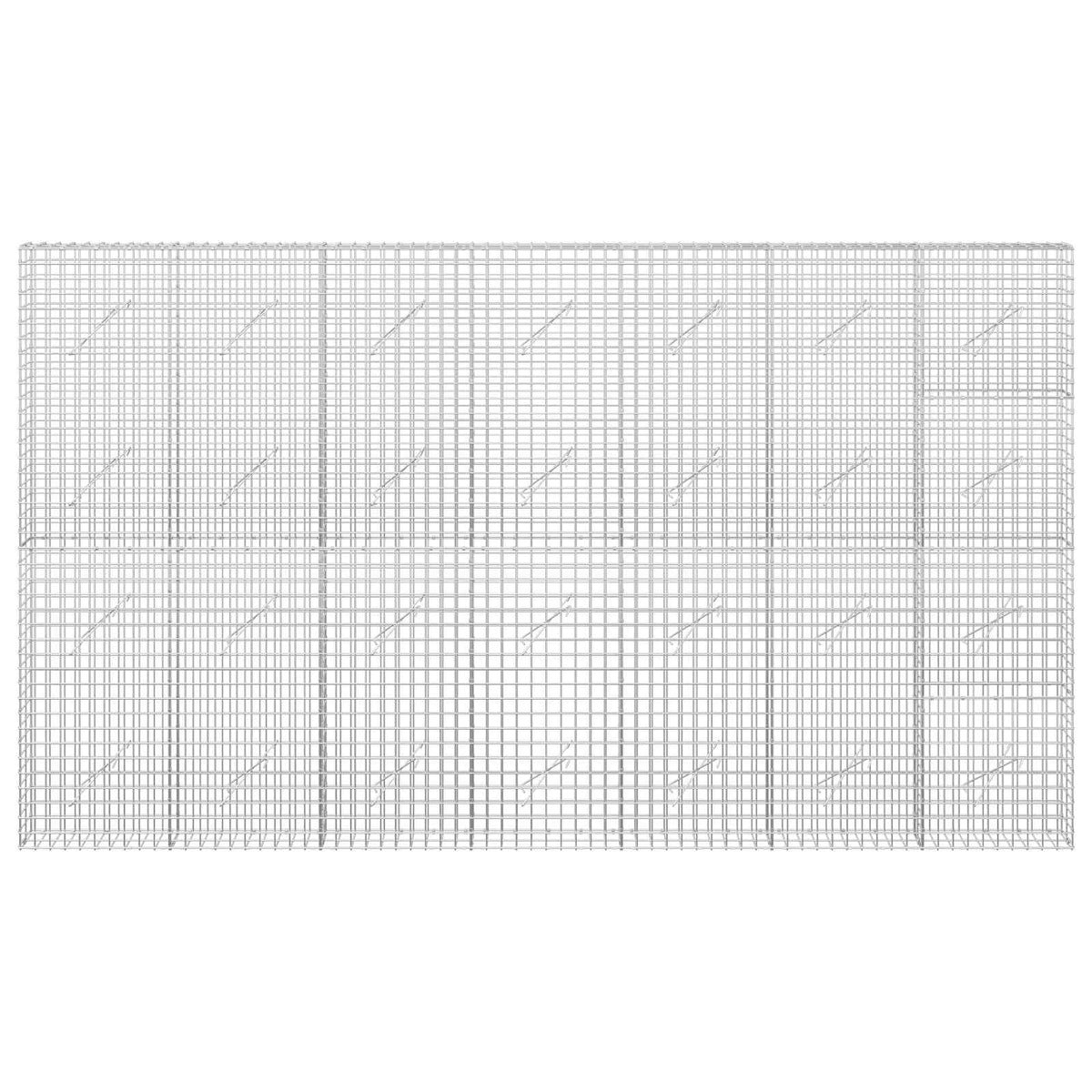 Gabionas su 3,5 mm laidu ir 5x5 cm tinkleliu 350x10x200 cm