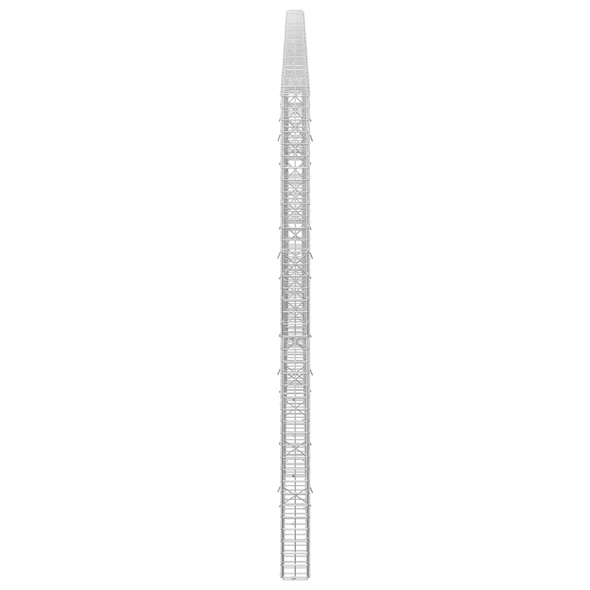 Gabionas su 3,5 mm laidu ir 5x5 cm tinkleliu 400x10x200 cm