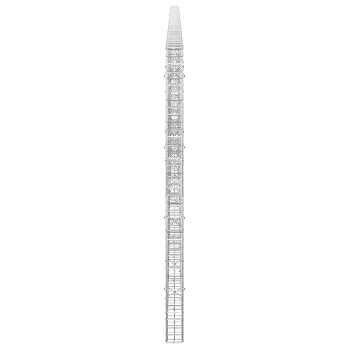 Gabionas su 3,5 mm laidu ir 5x5 cm tinkleliu 600x10x200 cm