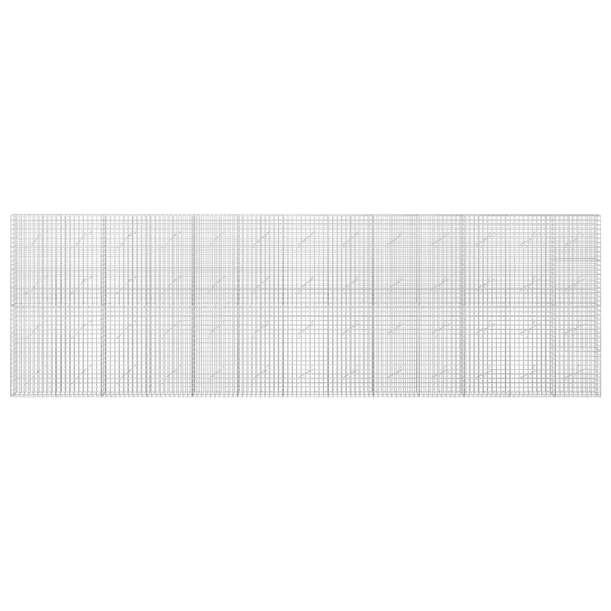 Gabionas su 3,5 mm laidu ir 5x5 cm tinkleliu 650x10x200 cm