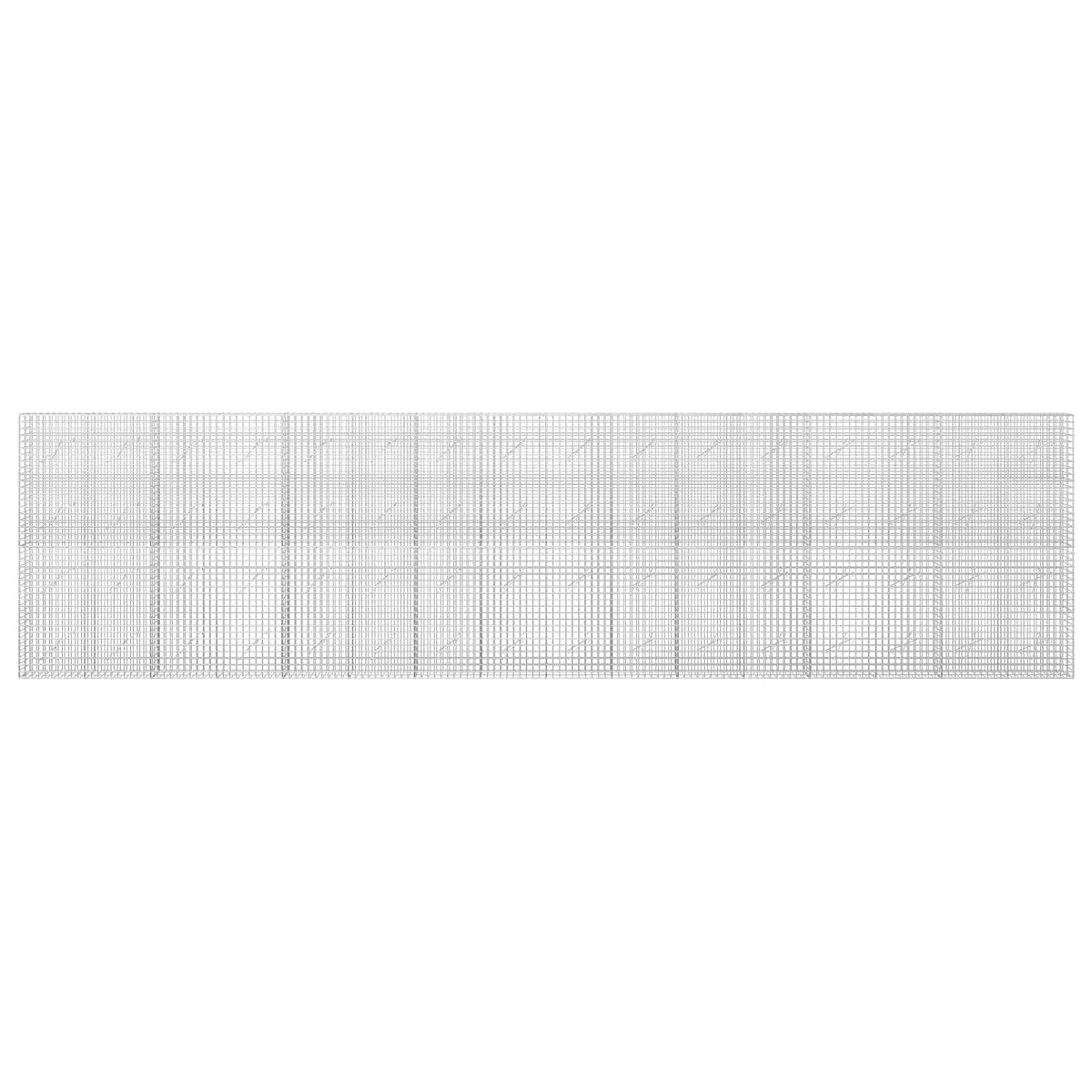 Gabionas su 3,5 mm laidu ir 5x5 cm tinkleliu 800x10x200 cm