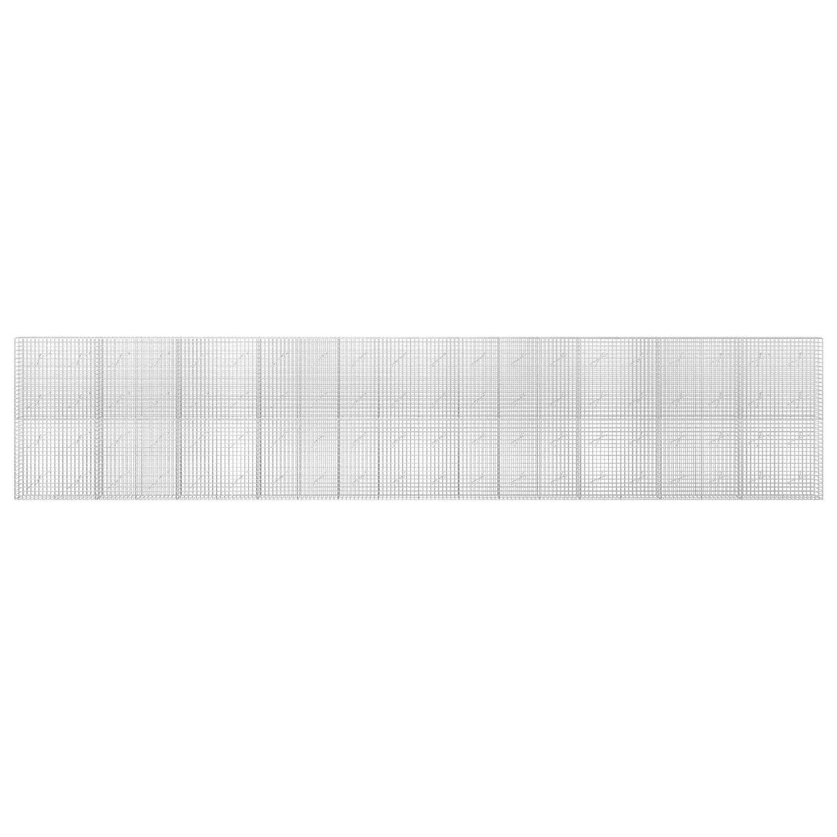 Gabionas su 3,5 mm laidu ir 5x5 cm tinkleliu 1000x10x200 cm