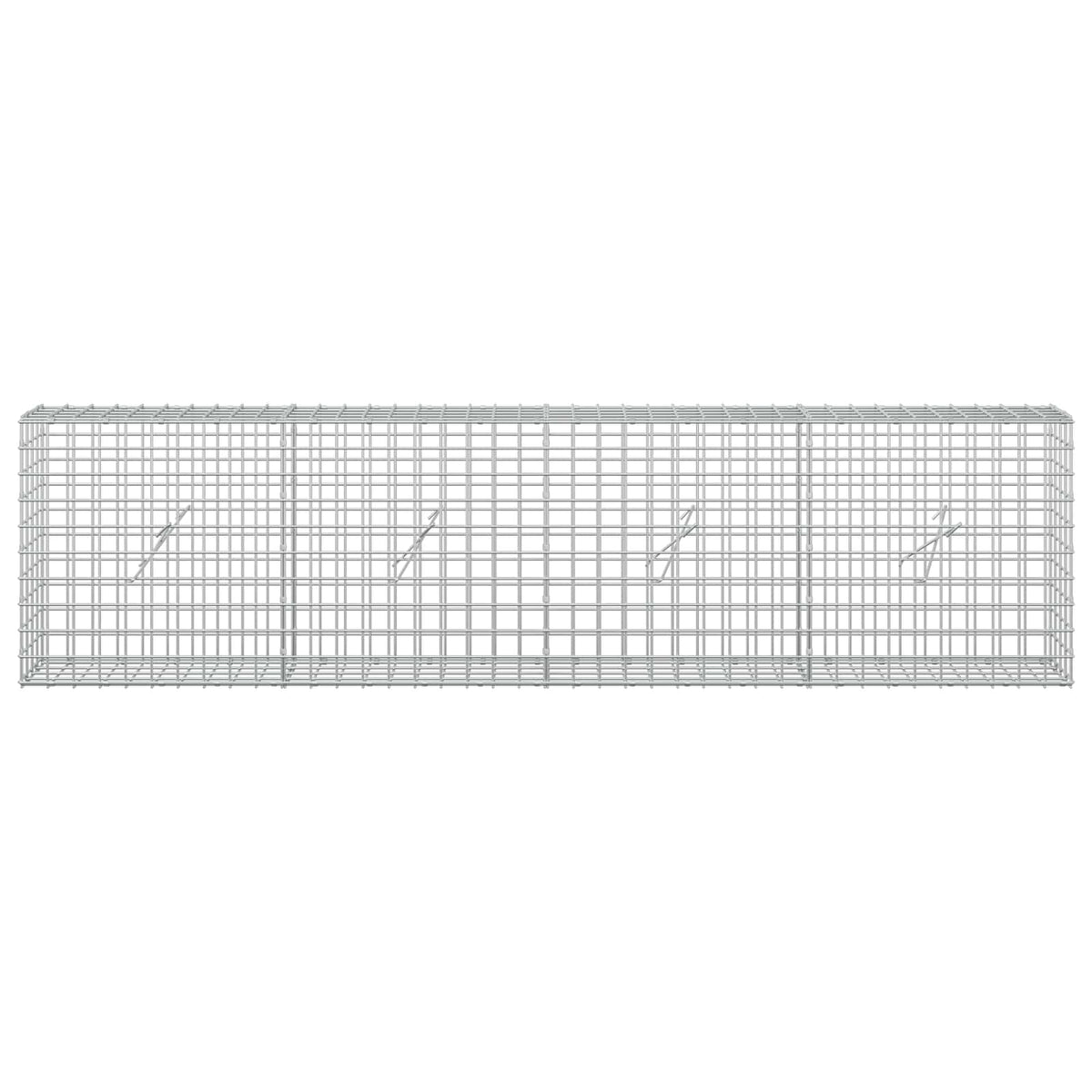 Gabionas su 3,5 mm laidu ir 5x5 cm tinkleliu 200x20x50 cm