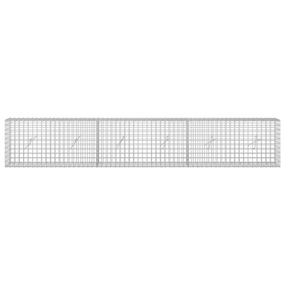 Gabionas su 3,5 mm laidu ir 5x5 cm tinkleliu 300x20x50 cm