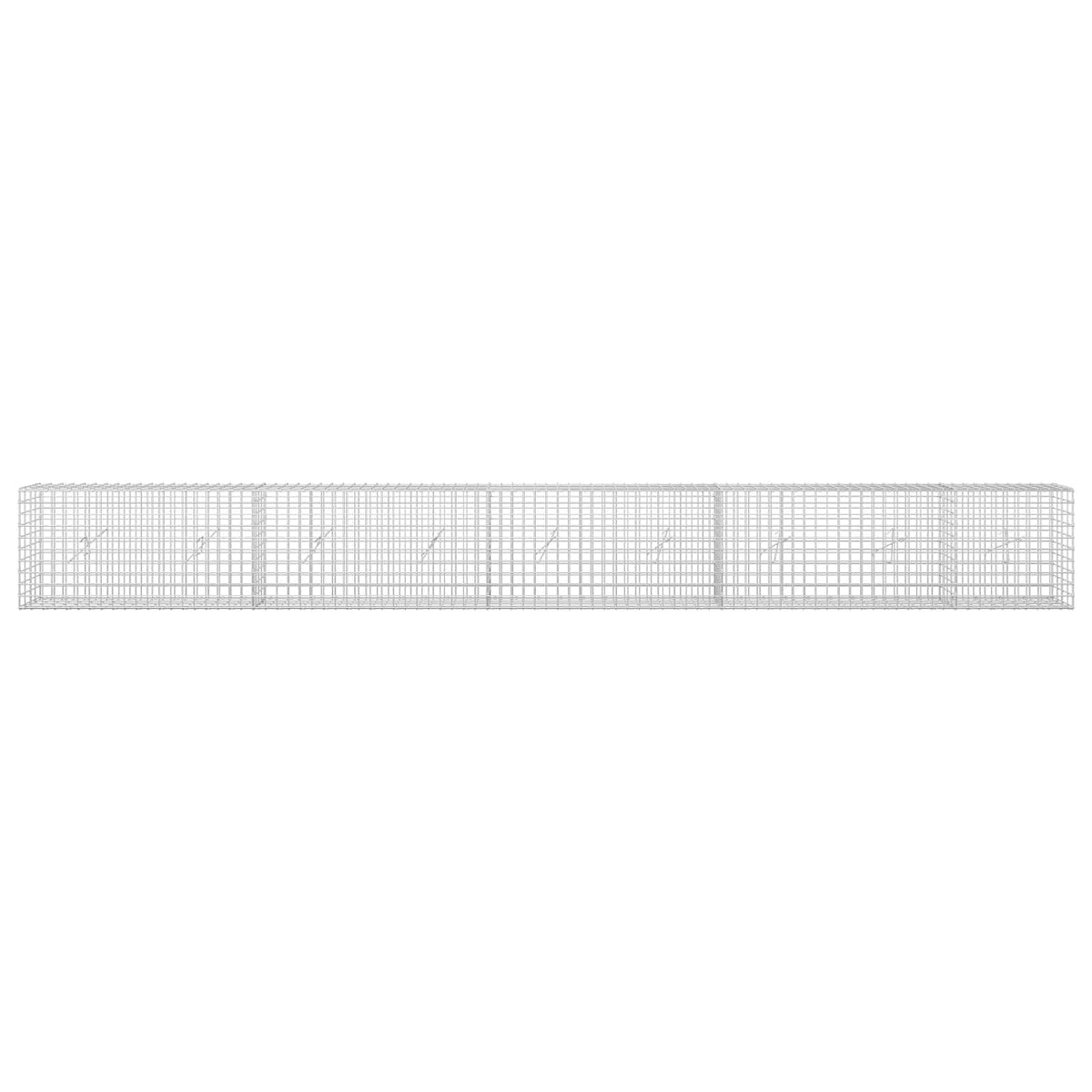 Gabionas su 3,5 mm laidu ir 5x5 cm tinkleliu 450x20x50 cm