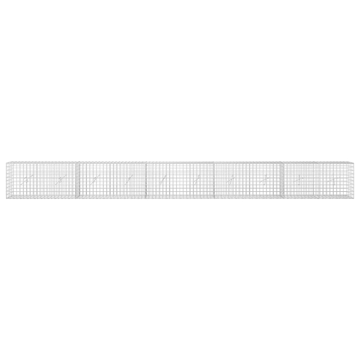 Gabionas su 3,5 mm laidu ir 5x5 cm tinkleliu 500x20x50 cm