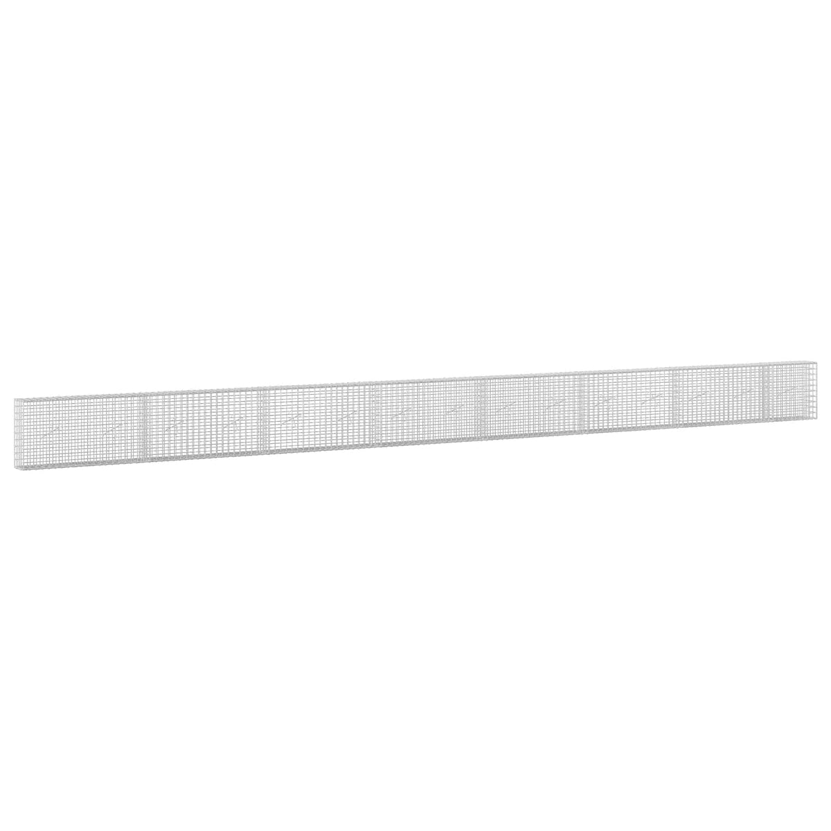 Gabionas su 3,5 mm laidu ir 5x5 cm tinkleliu 750x20x50 cm