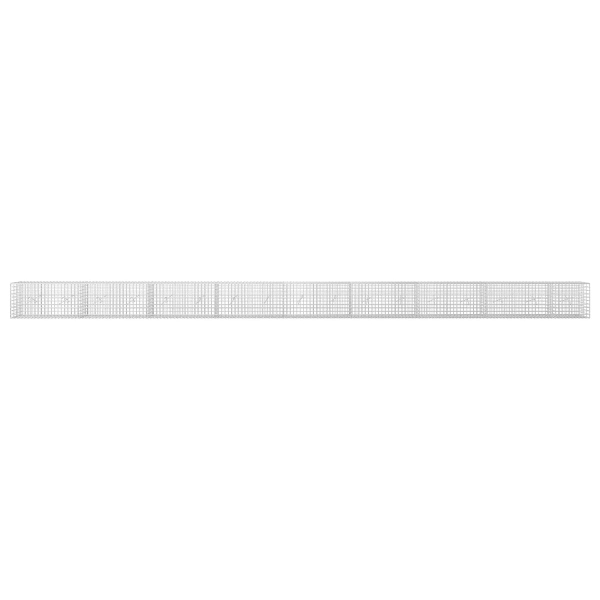 Gabionas su 3,5 mm laidu ir 5x5 cm tinkleliu 850x20x50 cm