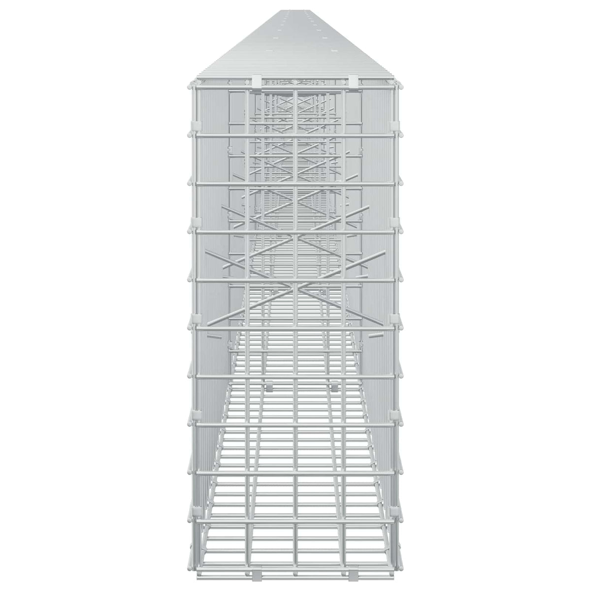 Gabionas su 3,5 mm laidu ir 5x5 cm tinkleliu 1200x20x50 cm