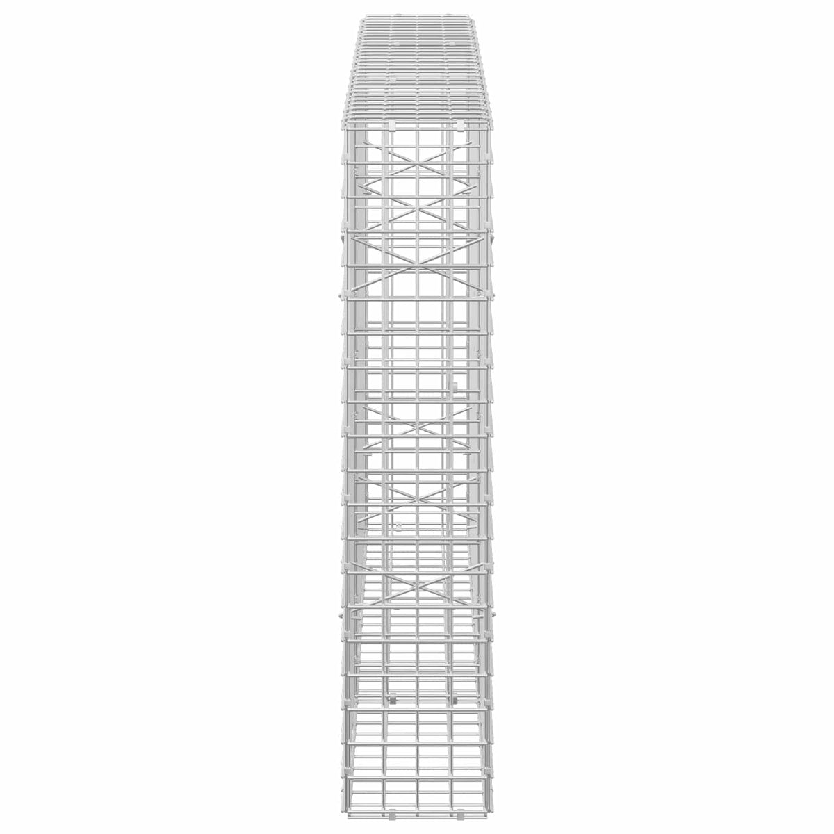 Gabionas su 3,5 mm laidu ir 5x5 cm tinkleliu 150x20x100 cm