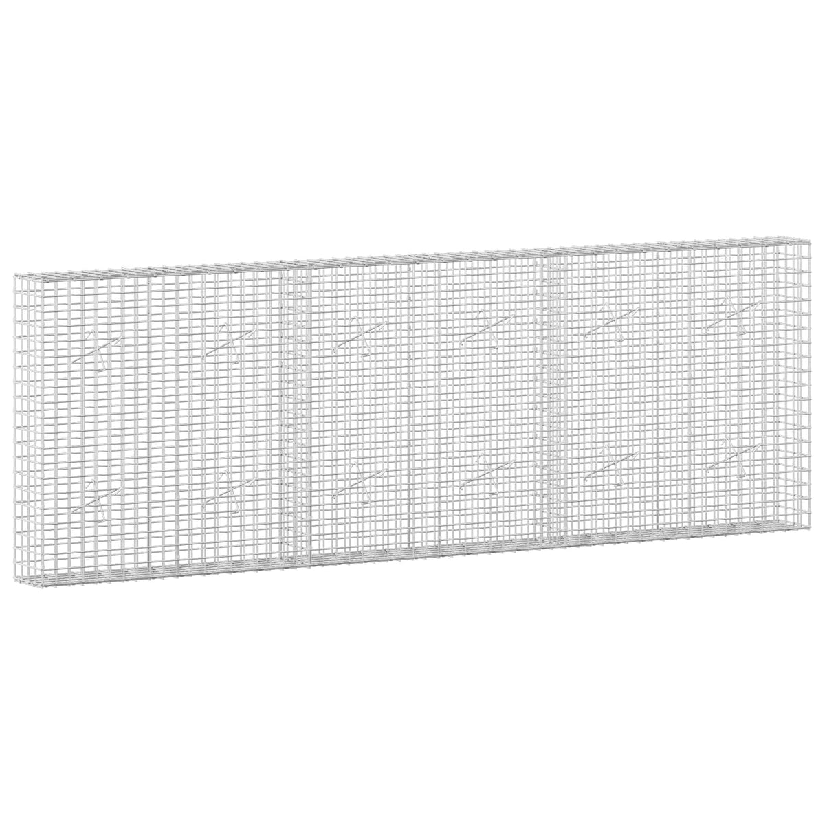 Gabionas su 3,5 mm laidu ir 5x5 cm tinkleliu 300x20x100 cm