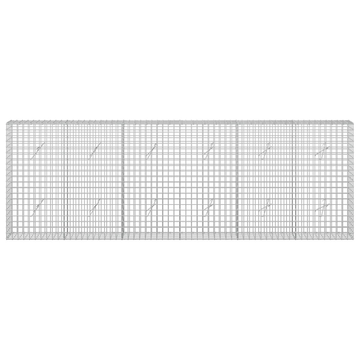 Gabionas su 3,5 mm laidu ir 5x5 cm tinkleliu 300x20x100 cm