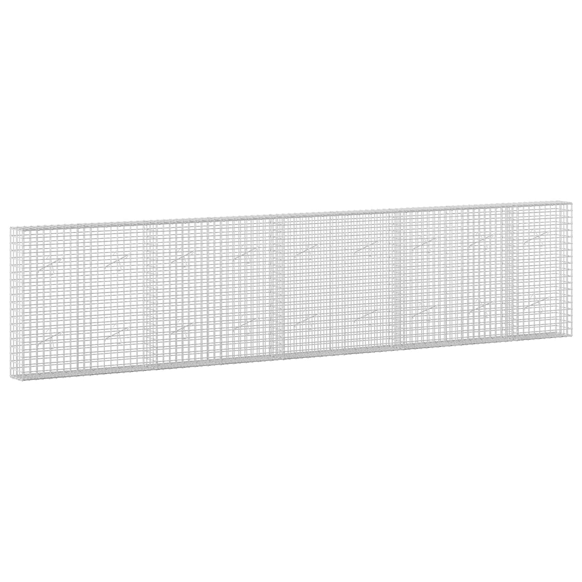 Gabionas su 3,5 mm laidu ir 5x5 cm tinkleliu 450x20x100 cm