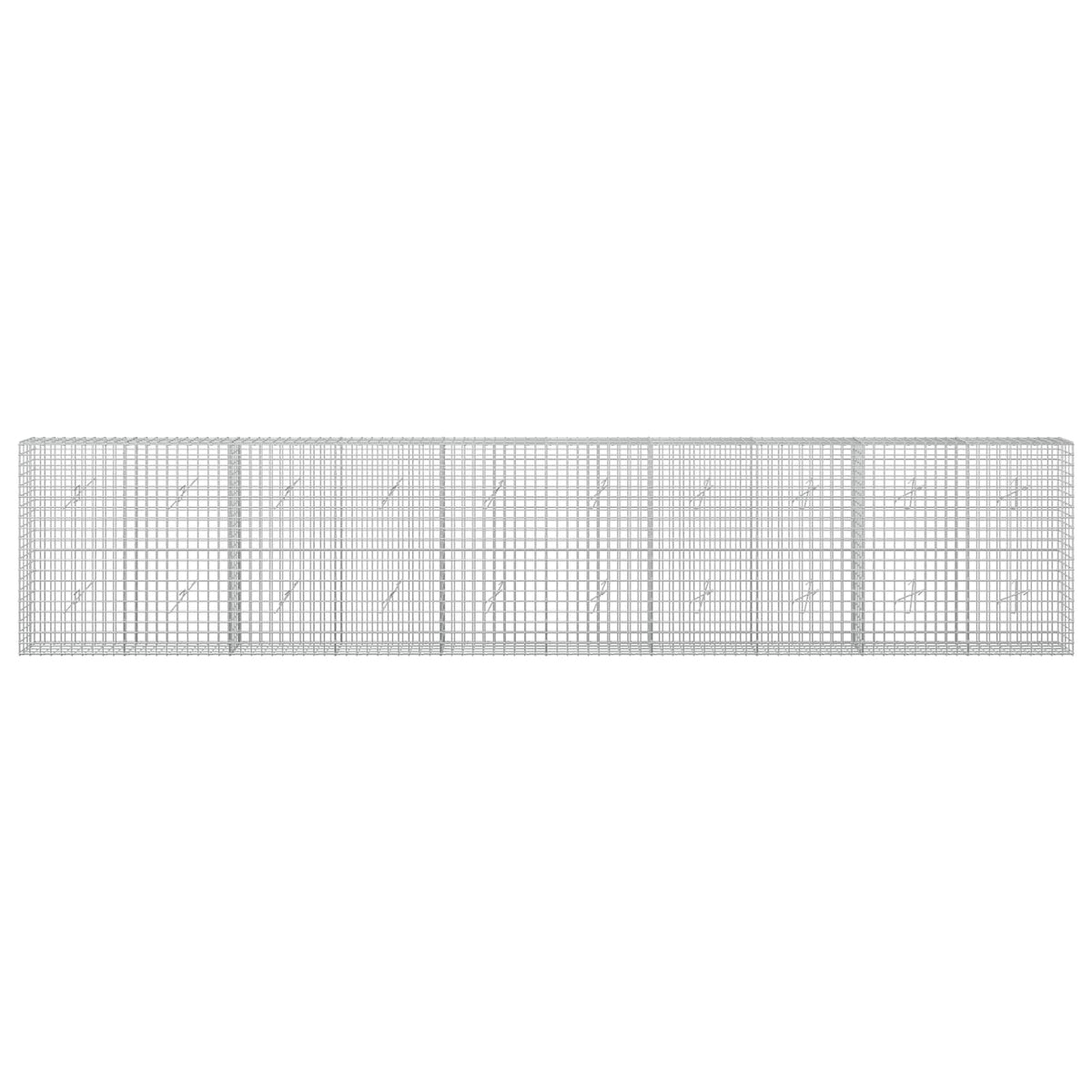 Gabionas su 3,5 mm laidu ir 5x5 cm tinkleliu 500x20x100 cm