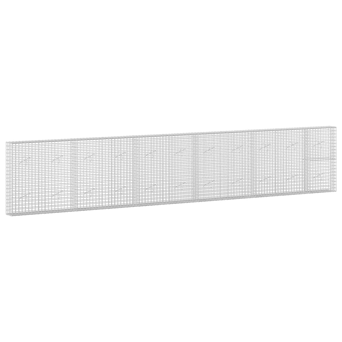 Gabionas su 3,5 mm laidu ir 5x5 cm tinkleliu 550x20x100 cm