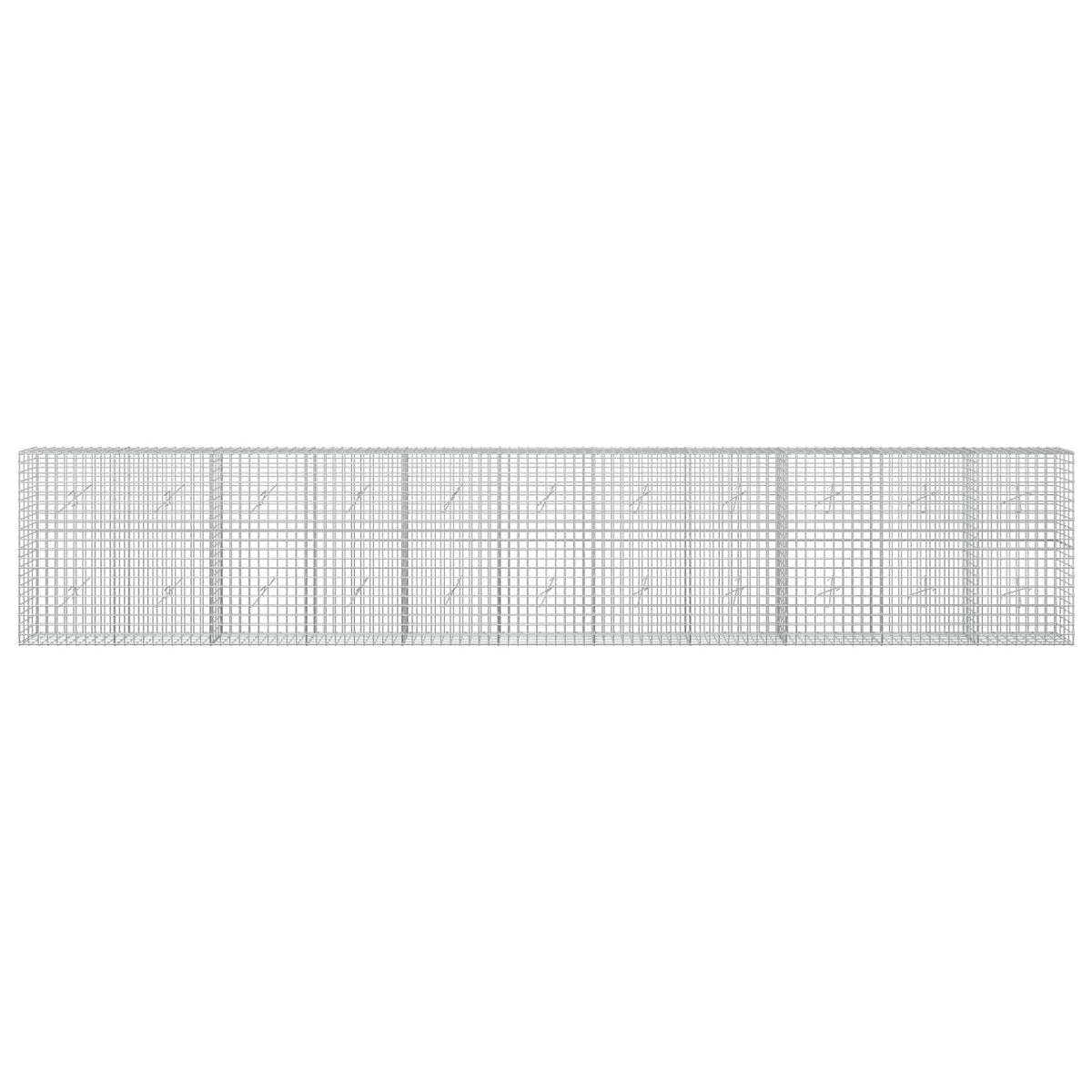 Gabionas su 3,5 mm laidu ir 5x5 cm tinkleliu 550x20x100 cm