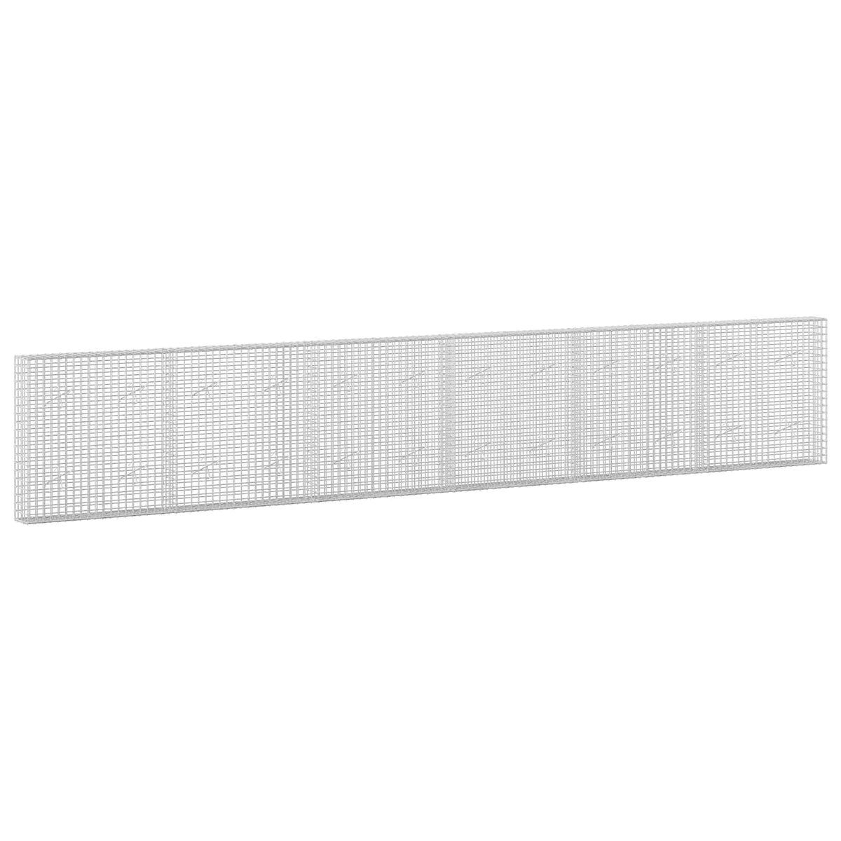 Gabionas su 3,5 mm laidu ir 5x5 cm tinkleliu 600x20x100 cm