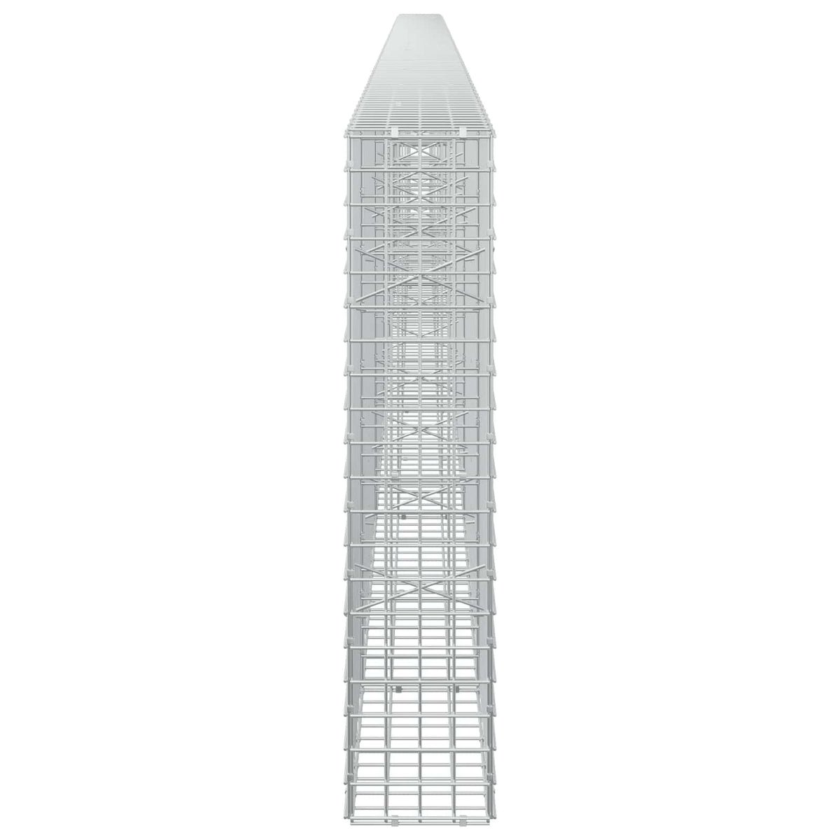 Gabionas su 3,5 mm laidu ir 5x5 cm tinkleliu 650x20x100 cm
