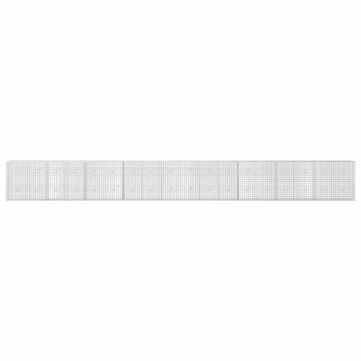 Gabionas su 3,5 mm laidu ir 5x5 cm tinkleliu 900x20x100 cm