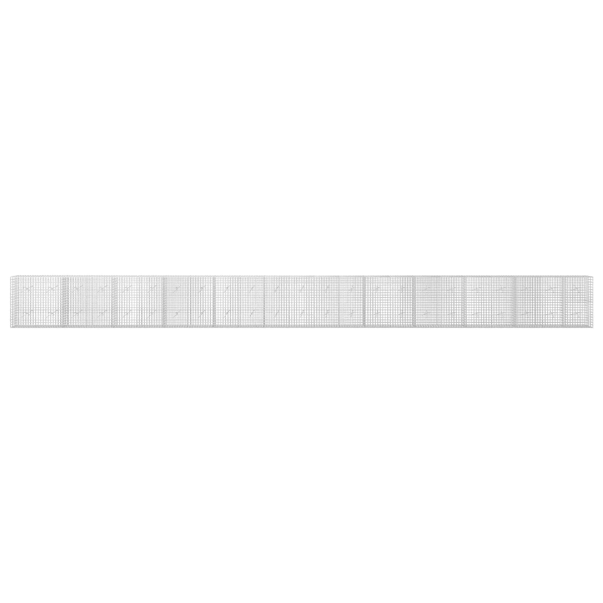 Gabionas su 3,5 mm laidu ir 5x5 cm tinkleliu 1150x20x100 cm